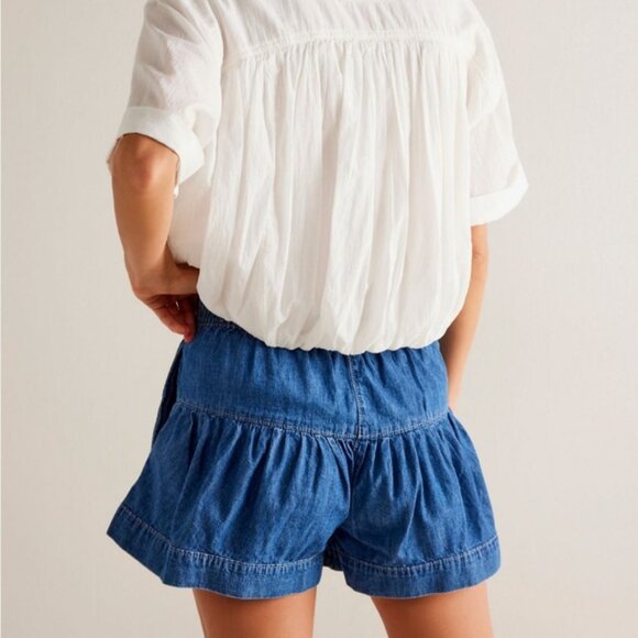 We The Free Fleur Denim Shorts Small - Picture 7 of 11